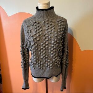 bcbgmaxazria bubble sweater size l